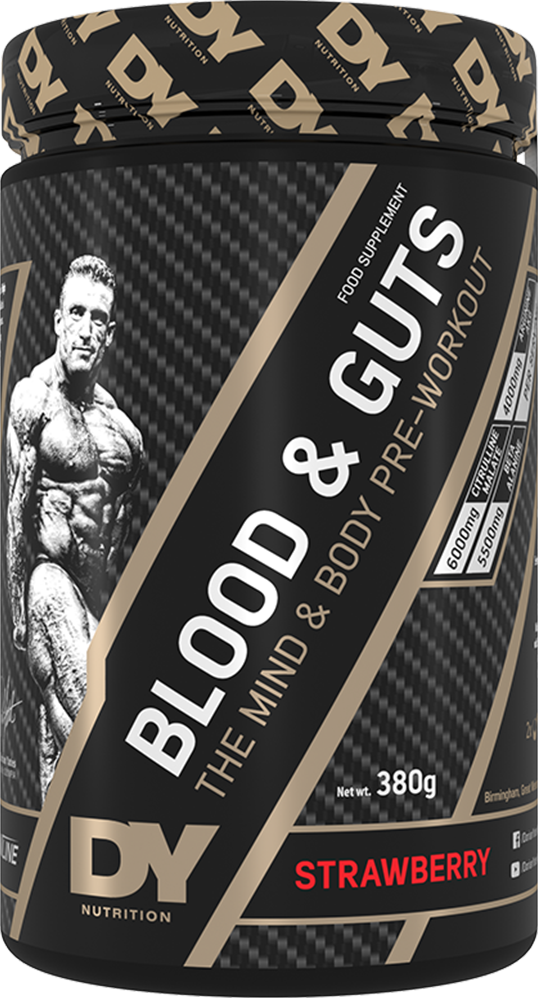 Dorian Yates Nutrition Blood & Guts - 380 g - Strawberry