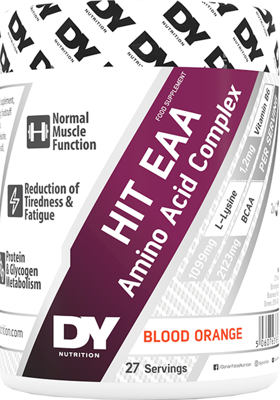 Dorian Yates Nutrition HIT EAA Amino - 360 g - Blood Orange