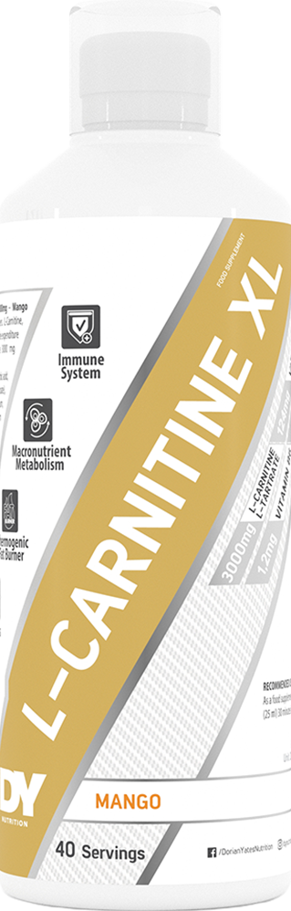 Dorian Yates Nutrition L-Carnitine XL - 1000 ml - Mango