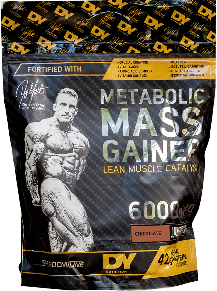 Dorian Yates Nutrition Metabolic Mass Gainer - 6000 g - Chocolate