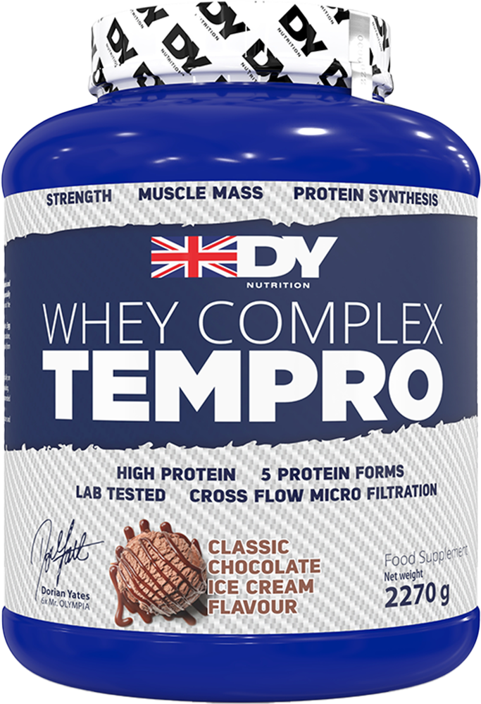 Dorian Yates Nutrition Vasslekomplex Tempro - 2270 g - Klassisk Choklad