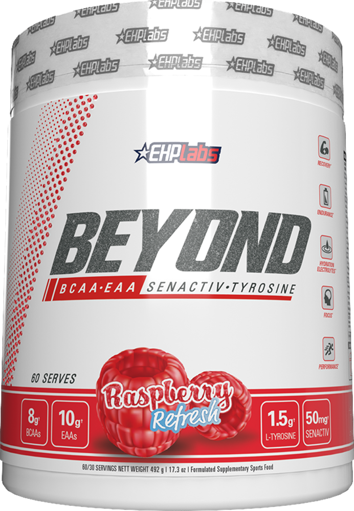 EHP Labs Beyond BCAA+EAA Intra-Workout - 60 servings - Raspberry Refresh