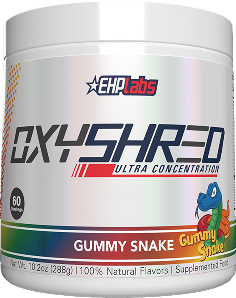 EHP Labs OxyShred - 60 servings - Gummy Snake