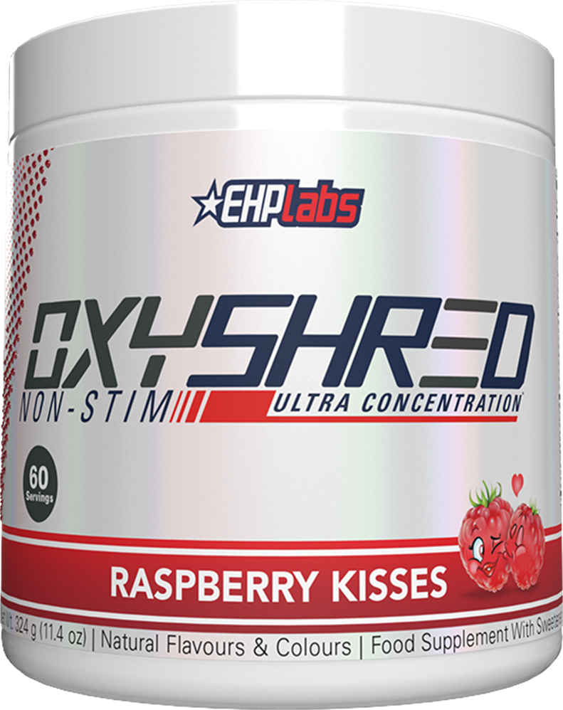 EHP Labs OxyShred Non-Stim - 60 servings - Raspberry Kisses