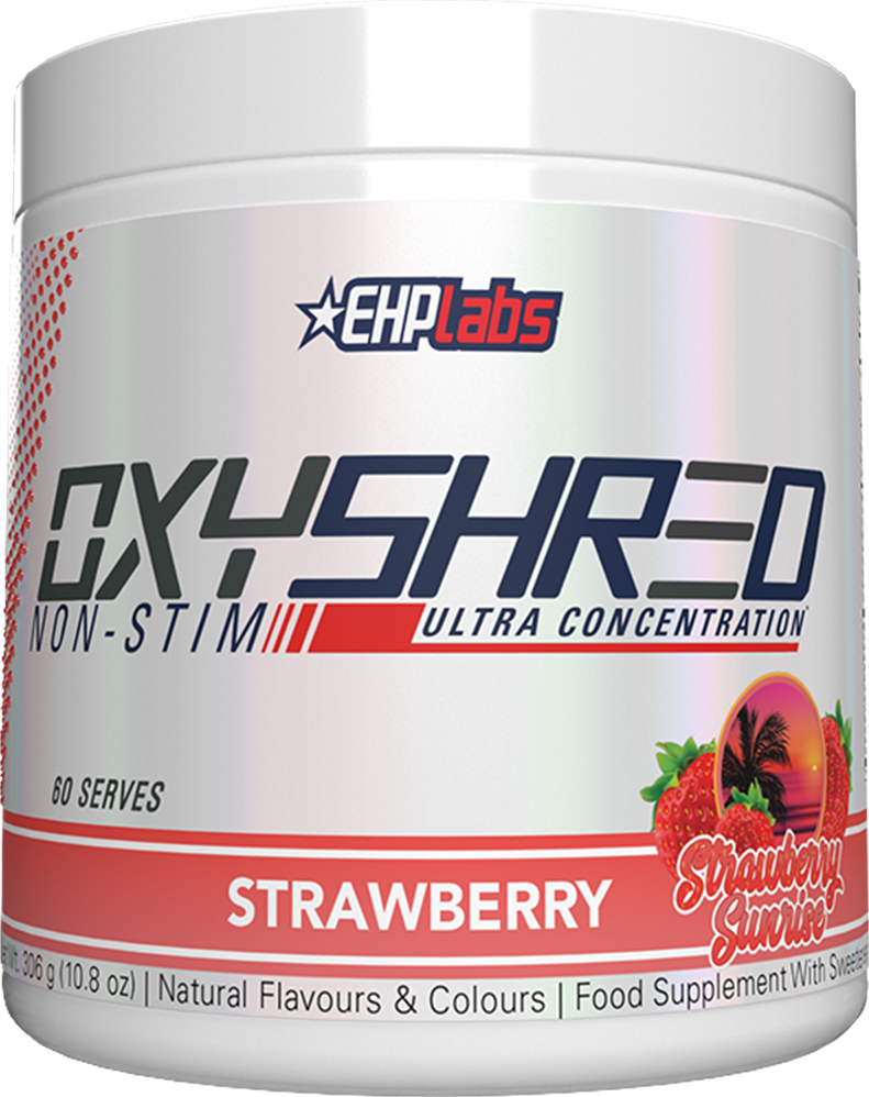 EHP Labs OxyShred Non-Stim - 60 servings - Strawberry Sunrise