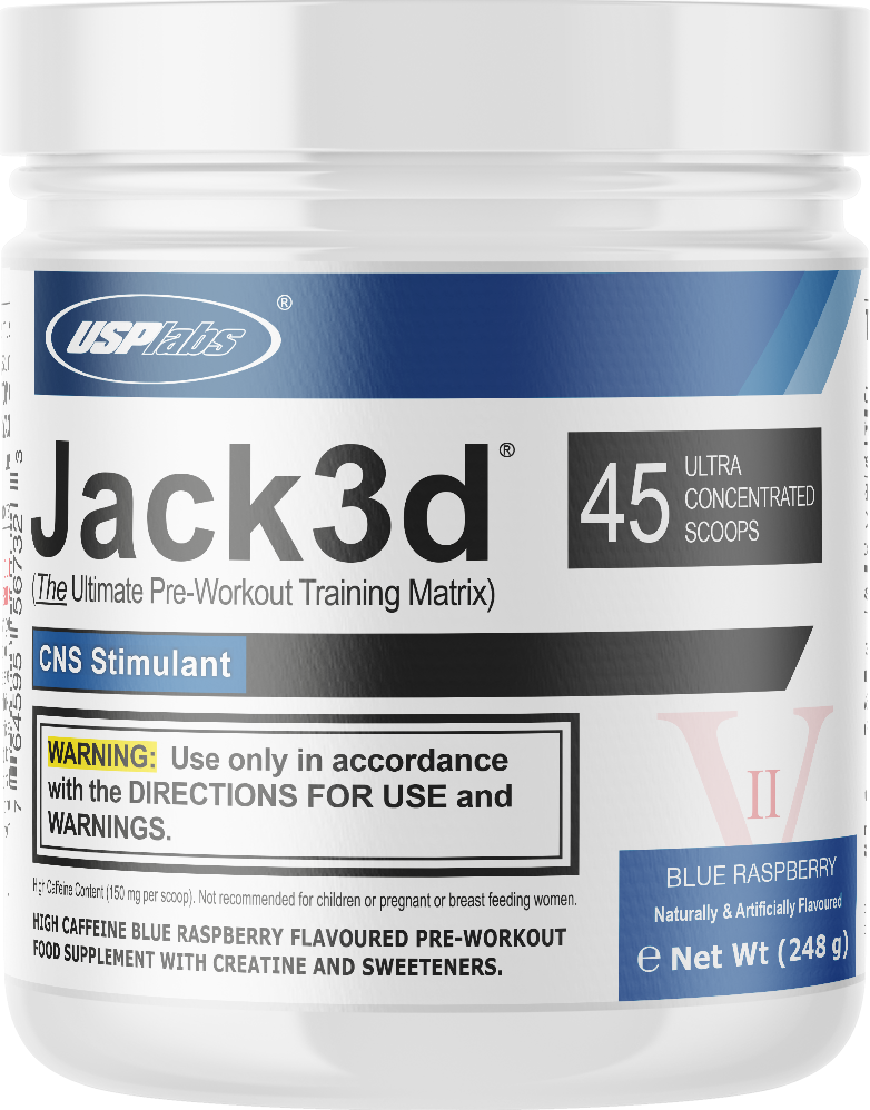 Jack3d Advanced Pre-workout - Blue Raspberry
