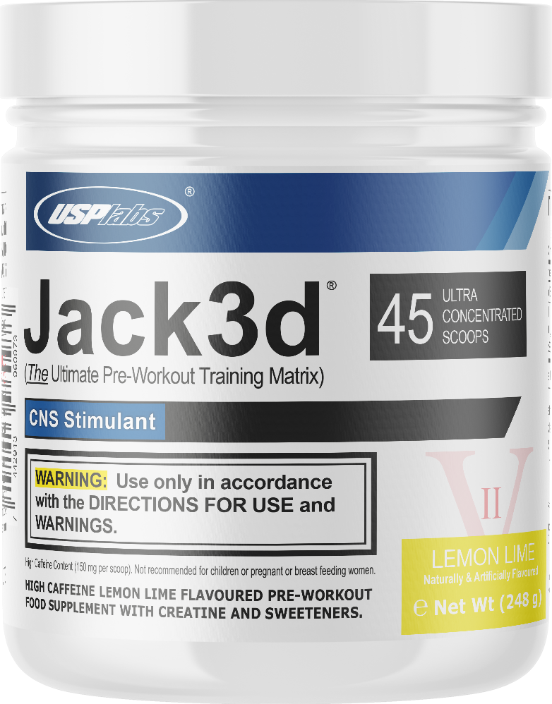 Jack3d Advanced Pre-workout - Lemon Lime