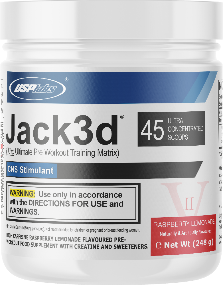 Jack3d Advanced Pre-workout - Rasberry Lemonade