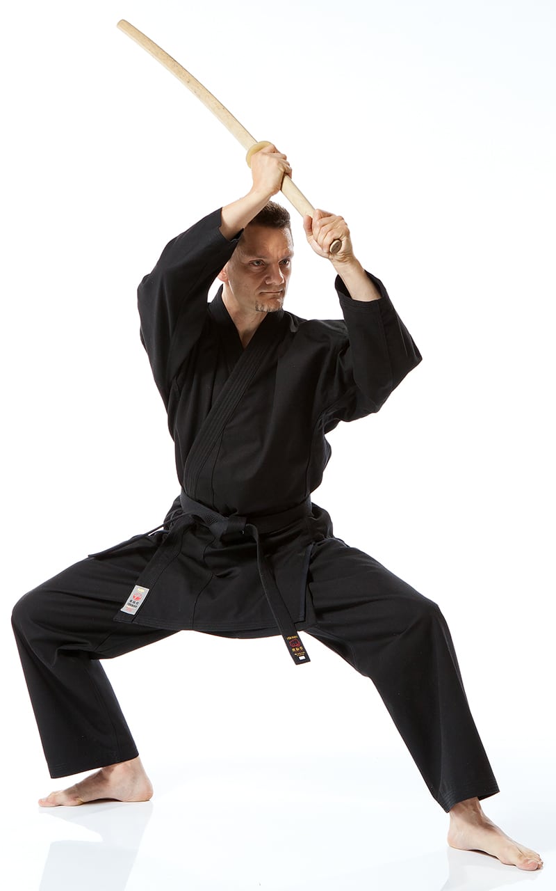 TOKAIDO Karate Gi, Bujin Kuro, 14 oz., black