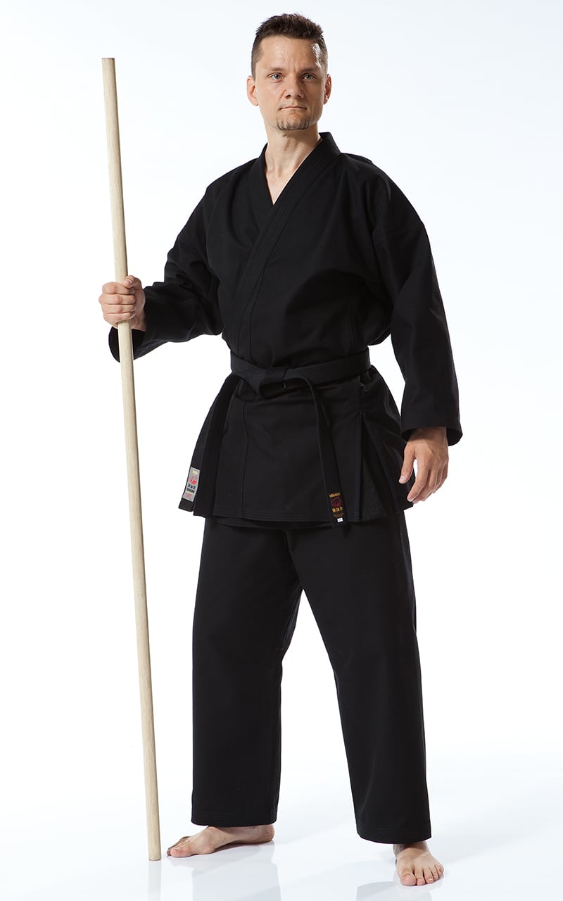 TOKAIDO Karate Gi, Bujin Kuro, 14 oz., black