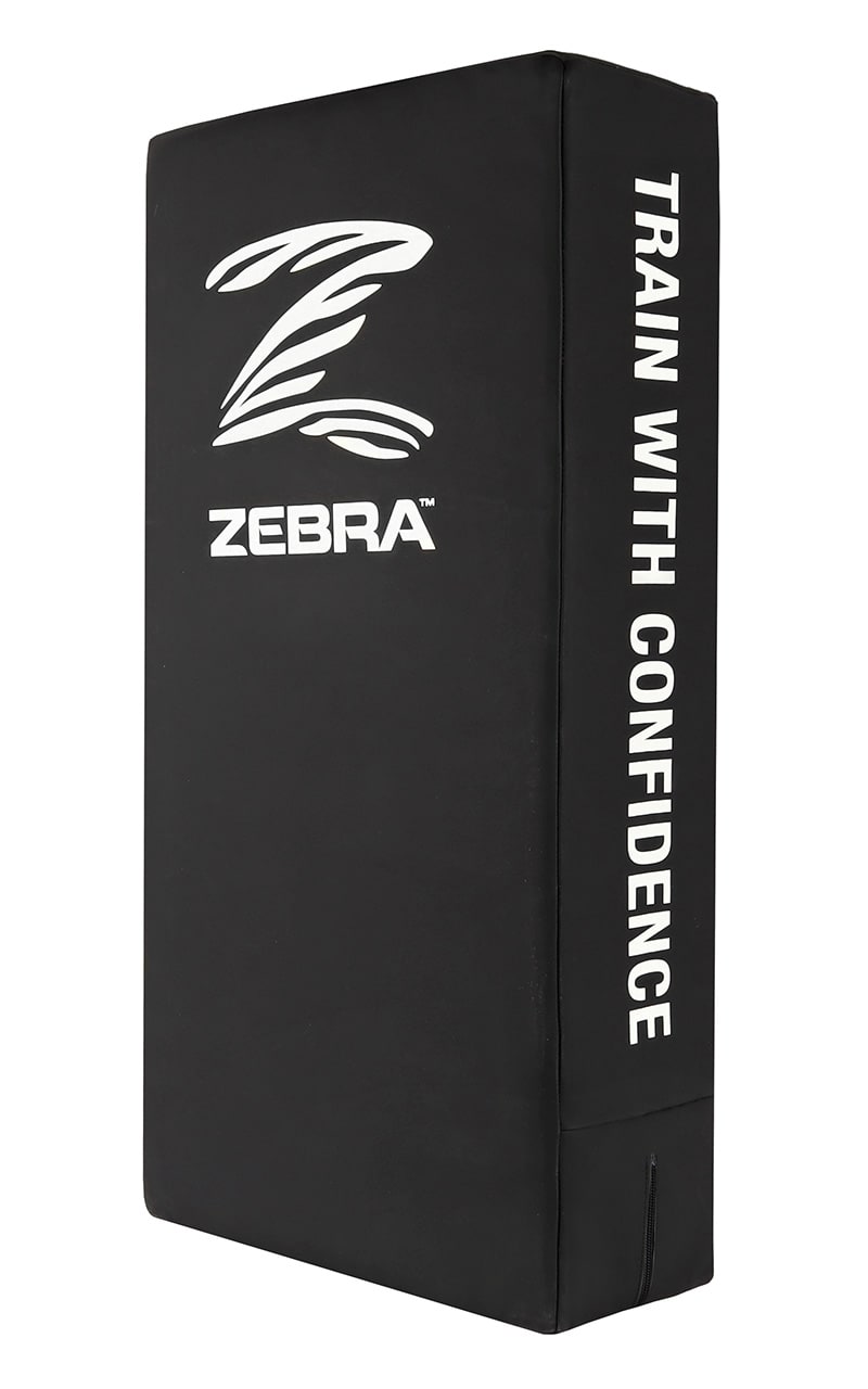 ZEBRA Kick Shield, PU, svart
