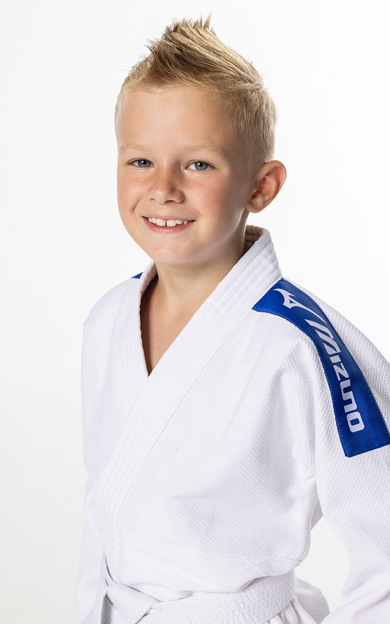 MIZUNO Barnjudodräkt – Kodomo Plus | Kampsport & Träning