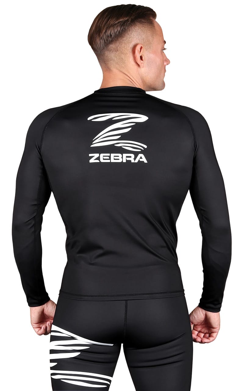 ZEBRA Rash Guard Performance, Långärmad