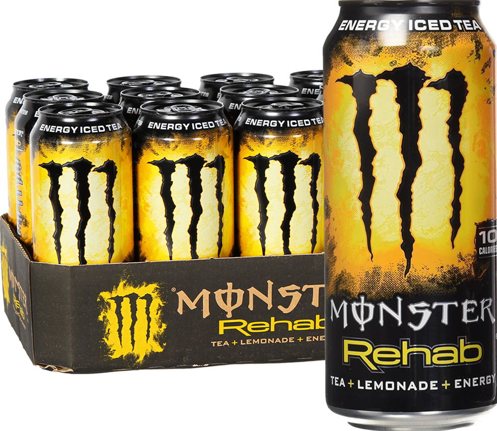 Monster Energy Rehab - 12 x 500 ml - Lemonade