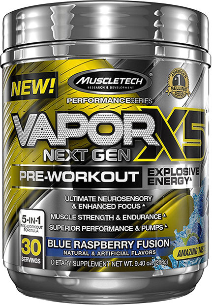 MuscleTech Vapor X5 Next Gen - Blue Rasberry Fusion