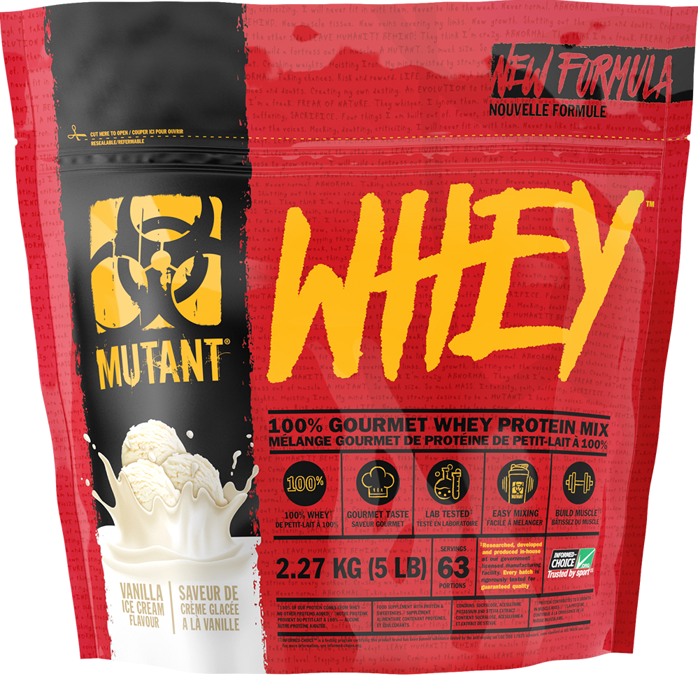 Mutant Vassleprotein - 2270 g - Vanilla Ice Cream