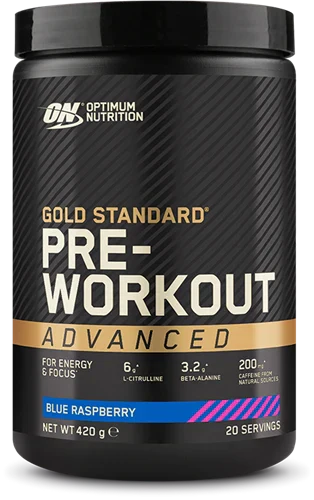 Optimum Nutrition Gold Standard Pre-Workout Advanced - 400 g - Blue Raspberry