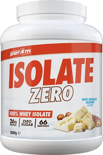 PER4M Isolate Zero - 2000 g- White Chocolate Hazelnut