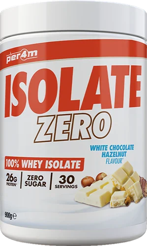 PER4M Isolate Zero - 900 g - White Chocolate Hazelnut