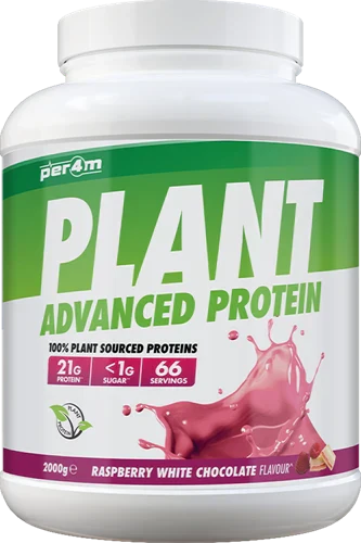 PER4M Plant Protein - 2000 g - Raspberry White Chocolate