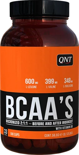 QNT BCAA + Vit B6 - 100 caps
