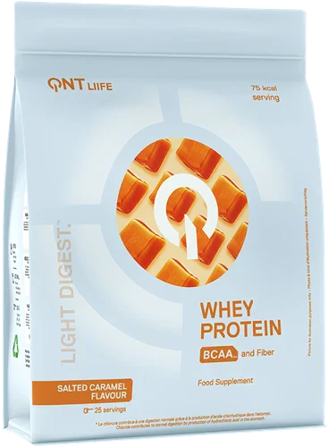 QNT Light Digest Vassleprotein - 500 g - Saltad Karamell