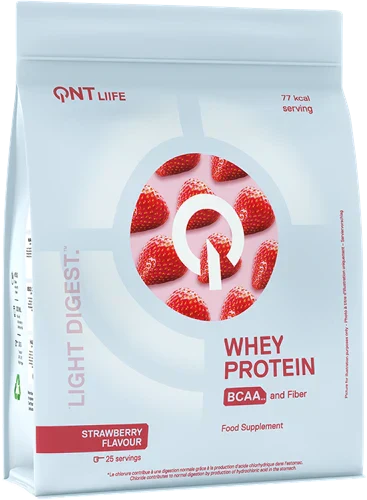 QNT Light Digest Vassleprotein - 500 g - Jordgubb