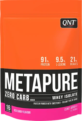 QNT Zero Carb Metapure - 480 g - Red Candy