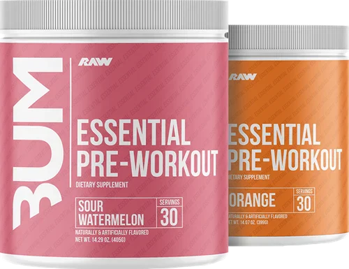RAW Essential Pre-Workout - 30 servings - Fruit Burst