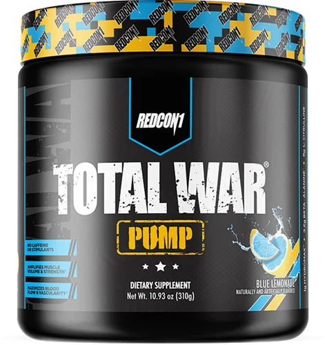 Redcon1 Total War Pump - 20 servings - Blue Lemonade