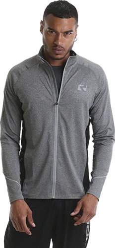 RIPT RCTOP728 Herr Zip-Genom Topp - Grey