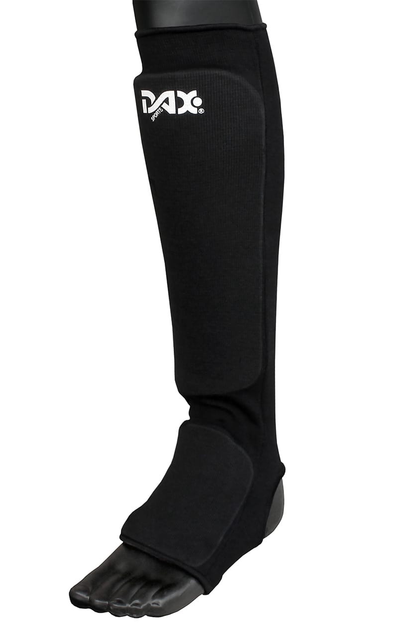 DAX Benskydd med Vristskydd – Elastisk | Kampsport & Träning, flera färger