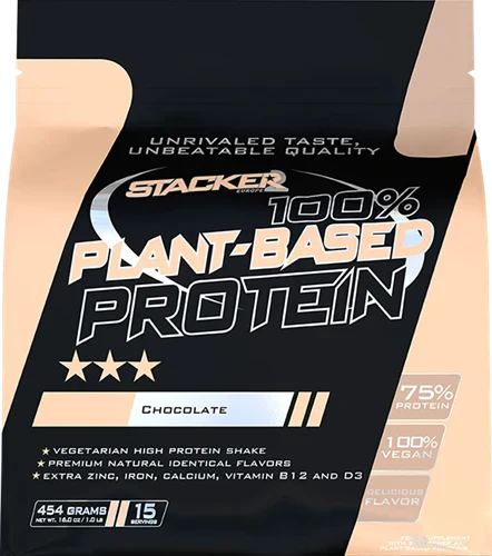Stacker2 100% Plant Based Protein - 454 g - Chocolate