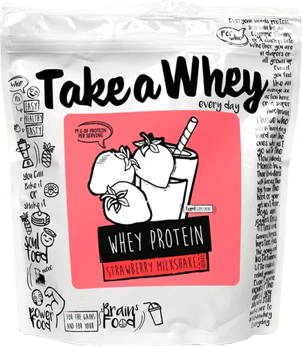 Take-a-Whey Whey Protein - 900 g - Strawberry Milkshake