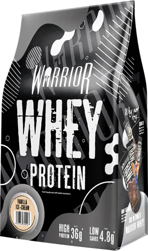 Warrior Vassleprotein - 1000 g - Vaniljglass