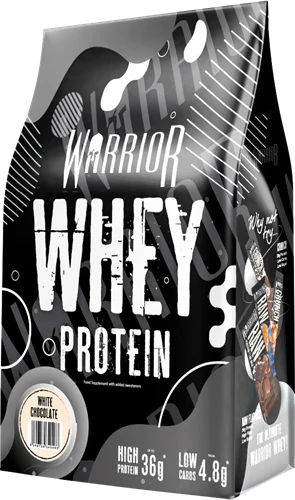 Warrior Vassleprotein - 1000 g - Vit Choklad