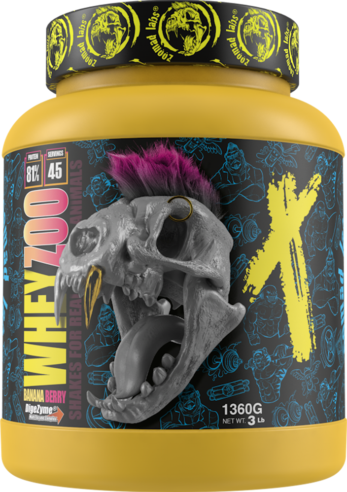 Zoomad Whey Zoo - 1360 g - Bananbär